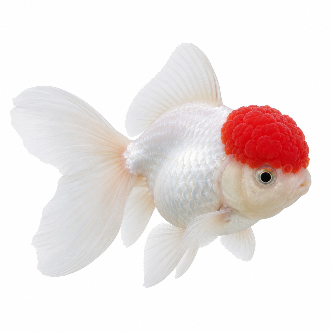 Red cap goldfish